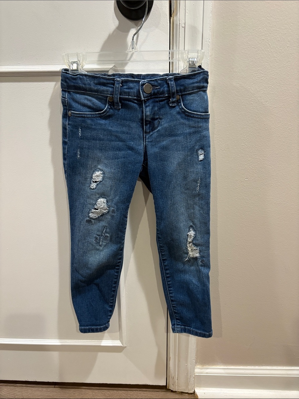 Place Dark Blue Distressed Kids Jeans